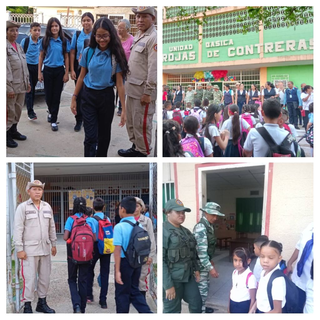 Milicia va a la Escuela en el recibimiento del retorno a clases para el año escolar 23/2024.
Que Dios y el Nazareno acompañe y proteja a nuestros niños y niñas d la Patria
#RetornoAClases
#MiliciaBolivariana 
#02Octubre 
<a href="/opermarcano2/">MG Javier Marcano Tabata</a> 
@Milicia_B1
<a href="/RedioccMilicia/">Comando de Milicia para la REDI Occidental</a> 
<a href="/ZODIZULIAMB/">COMANDO DE MILICIA ZODI ZULIA</a>