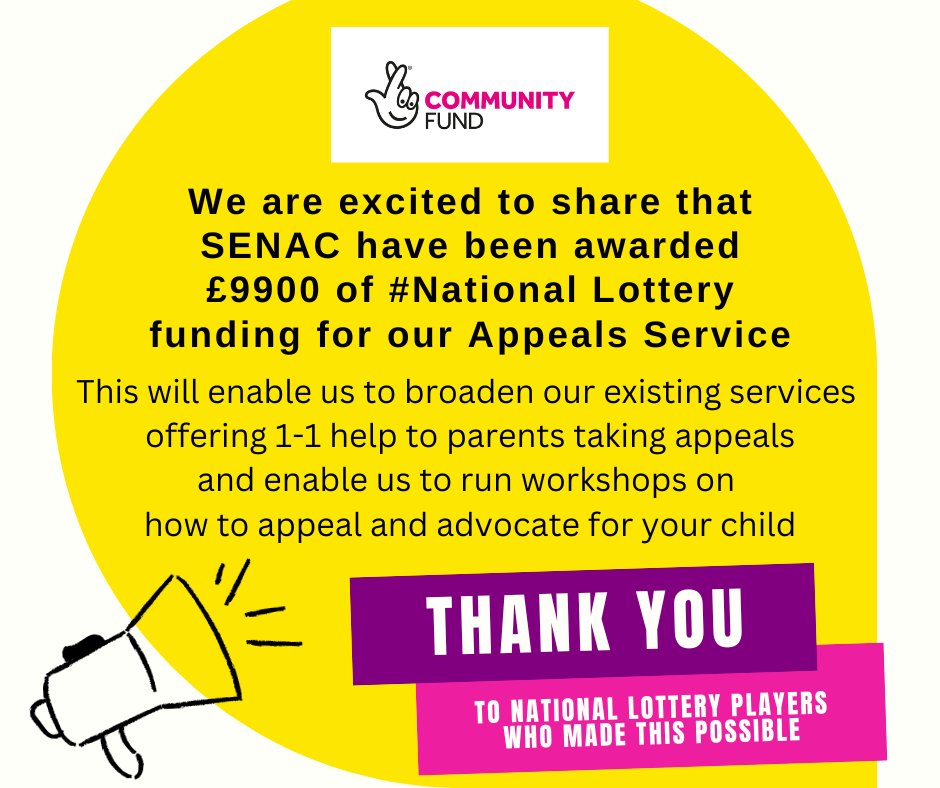 Special Educational Needs Advice Centre (@senacni) on Twitter photo 