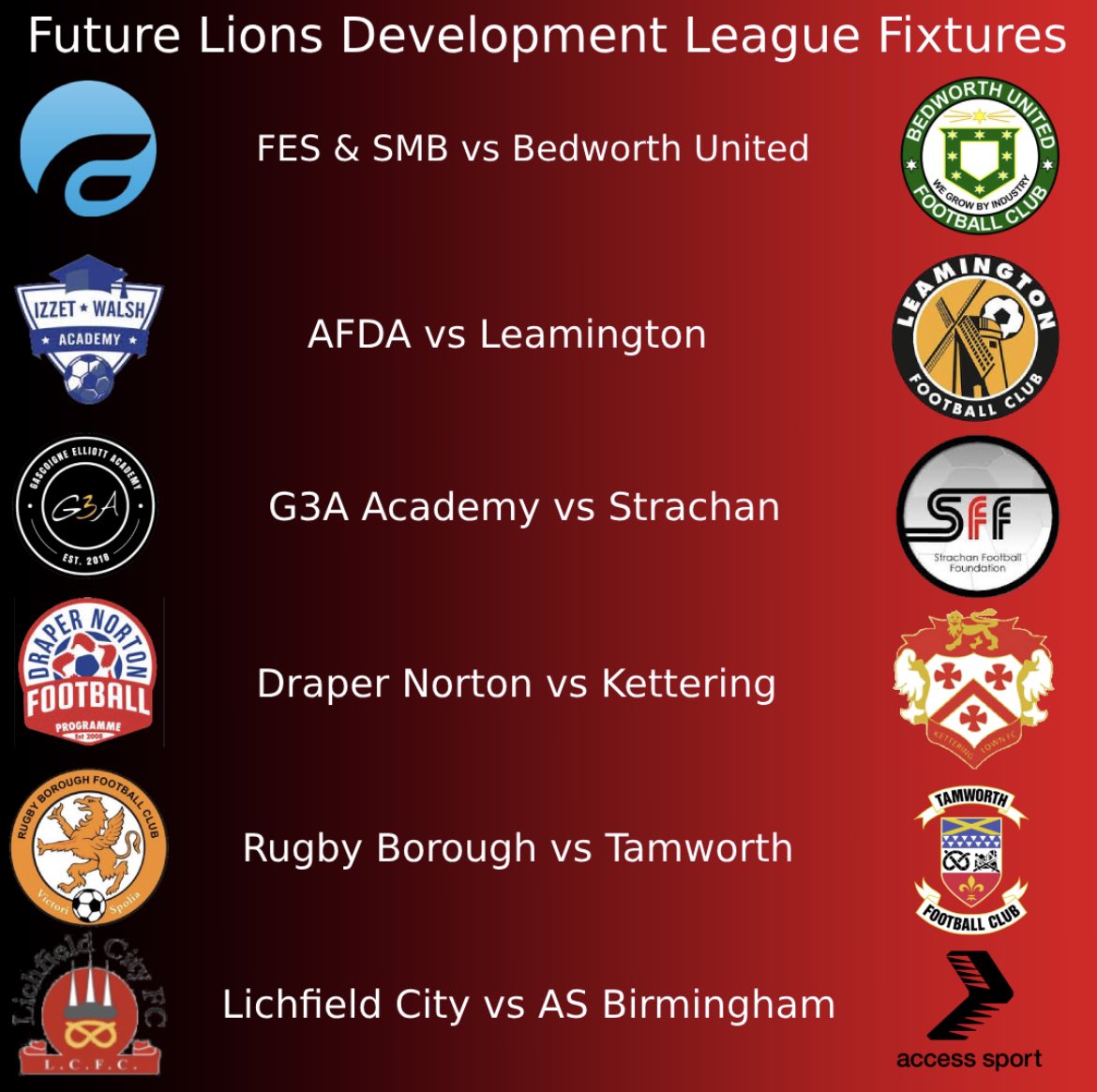 Another Week means another Future Lions Matchday is upon us 👏

Gameweek 4 is on Wednesday and we can’t wait for the action to begin 

🏆⚽️🦁 #FutureLions