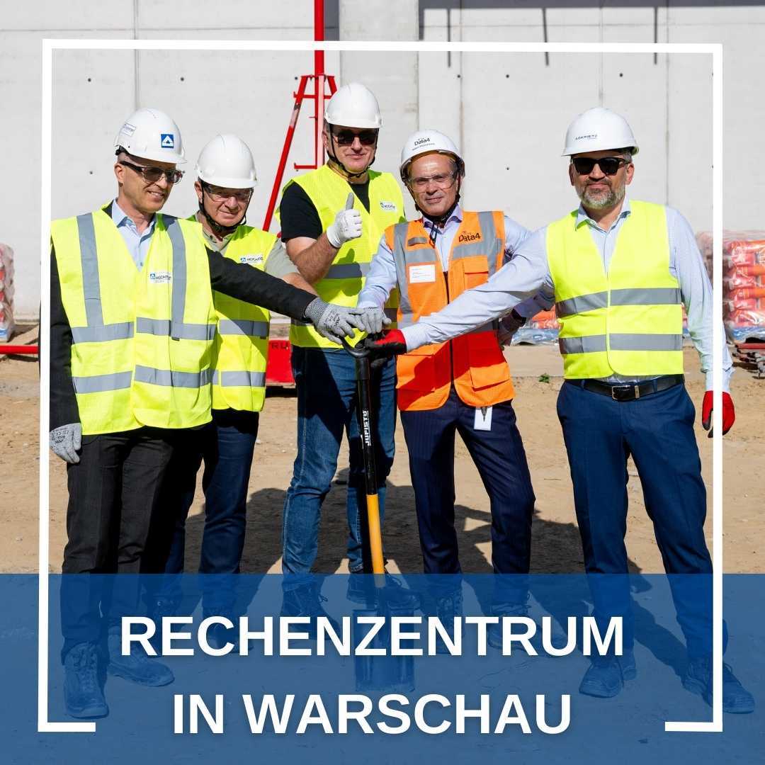 HOCHTIEF_AG's tweet photo. Neuer Großauftrag im digitalen #Infrastrukturmarkt: #HOCHTIEF wird Generalunternehmer beim Bau des DATA4-#Rechenzentrums nahe #Warschau: 4 Hektar Campus, 4 Rechenzentren, 60 MW Kapazität.  #DigitalInfrastructure #DATA4 https://t.co/VomB1hjypB https://t.co/qtnnVlo8Wk
