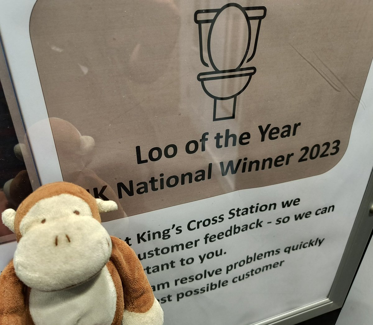 babymonk13's tweet photo. congratulations to you, king's cross station in #london! you won #loooftheyear! so excited to be here and celebrate and see it for myself!
@NetworkRailKGX
@networkrail
#partyon https://t.co/4nbSiZoS8A