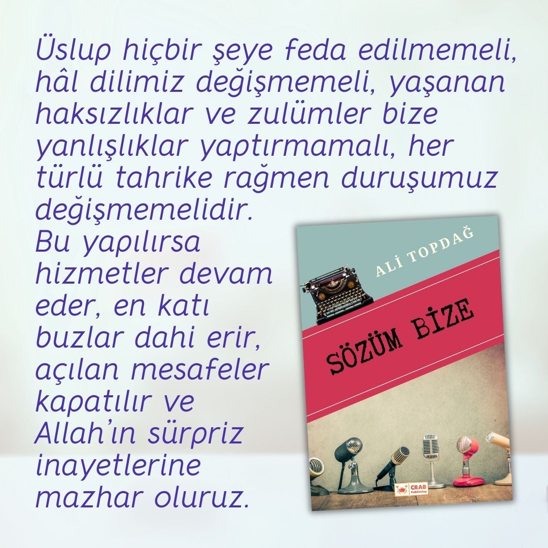SÖZÜM BİZE
Ali Topdağ / <a href="/alitopdag44/">Ali Topdağ</a>
 
Satın almak için...
SMASHWORDS(e-book)👉smashwords.com/books/view/912…
GOOGLEPLAY(pdf)👉play.google.com/store/books/de…

İyi okumalar...