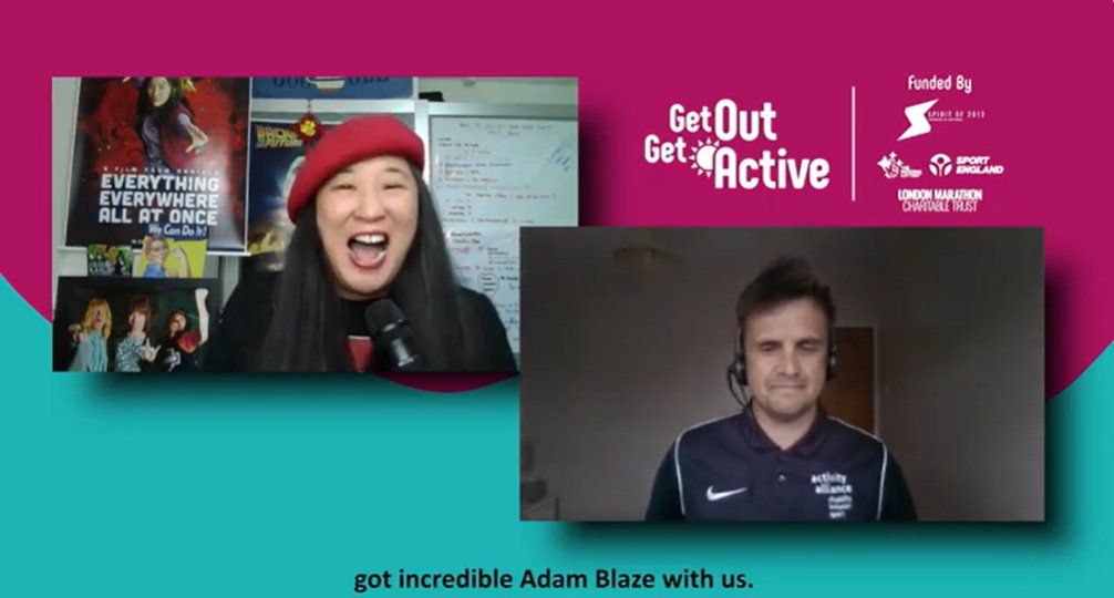 MayKingTea's tweet image. #GetOutGetActive - a Conversation with CEO Adam Blaze of Activity Alliance. 

In our chat, Adam also shares a story of the impact that GOGA has had on one individual

youtu.be/NXB-_KOPByE?si… via @YouTube @AllForActivity @GetActiveGOGA