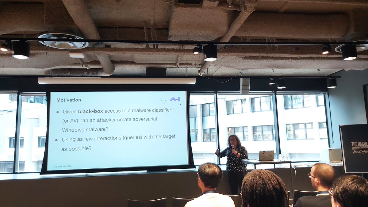 StratosphereIPS's tweet photo. At #ESORICS, our PhD student @mrigaki presented "The Power of MEME: Adversarial Malware Creation with Model-Based Reinforcement Learning", proposing a new algorithm combining Malware Evasion and Model Extraction attacks. Read at https://t.co/dyRaSiCpex
#ML #RL #cybersec #redteam https://t.co/0GvdubSiM9