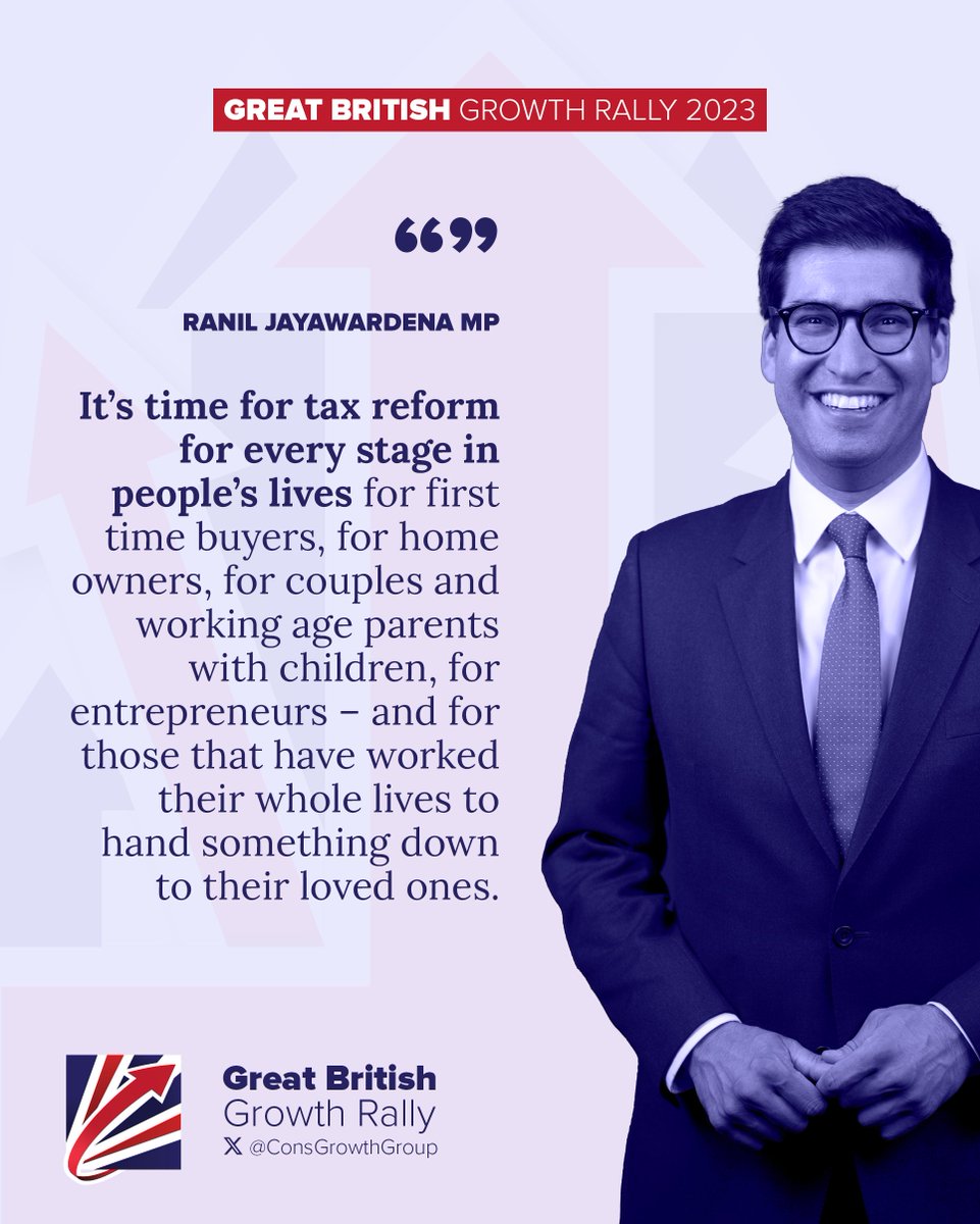 ConsGrowthGroup's tweet image. It's time for tax reform to Make Britain Grow Again #MBGA

💬 @ranil