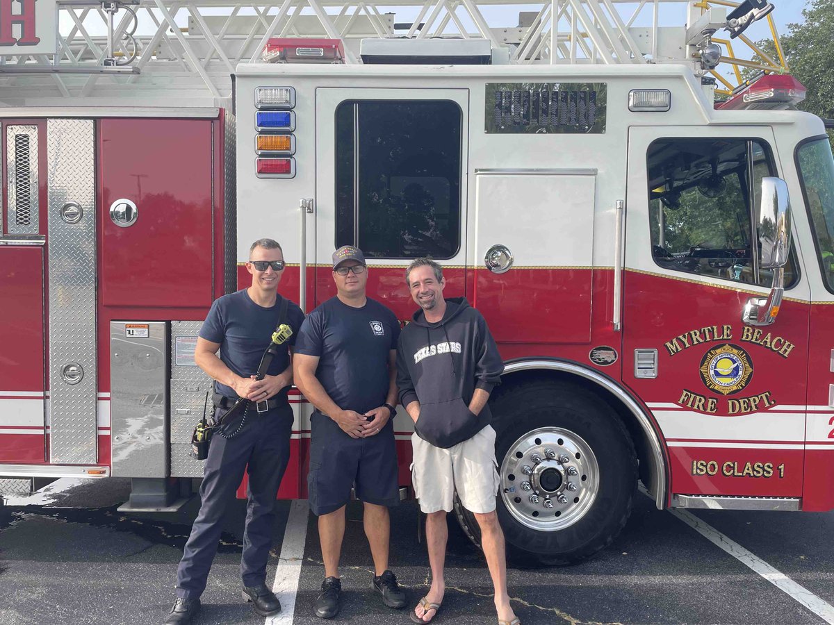 Thank you to Wesley from Church of God International for buying our Station 5 crew lunch and dinner today!