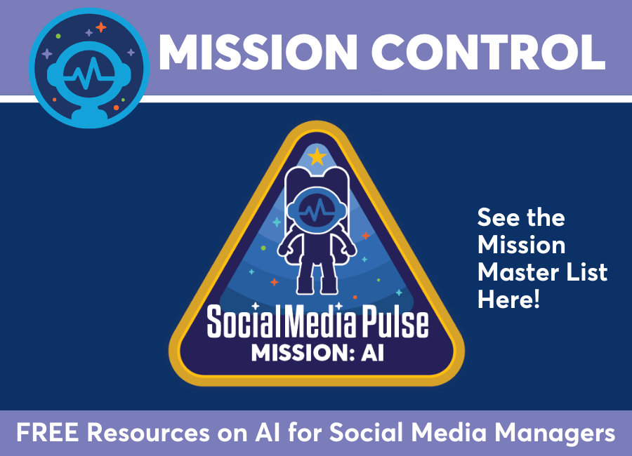 SMP_Community's tweet image. THIS is your one-stop index for everything AI! Jump in and see how to use AI as a social media manager! 🤖

#MissionAI #MissionControl