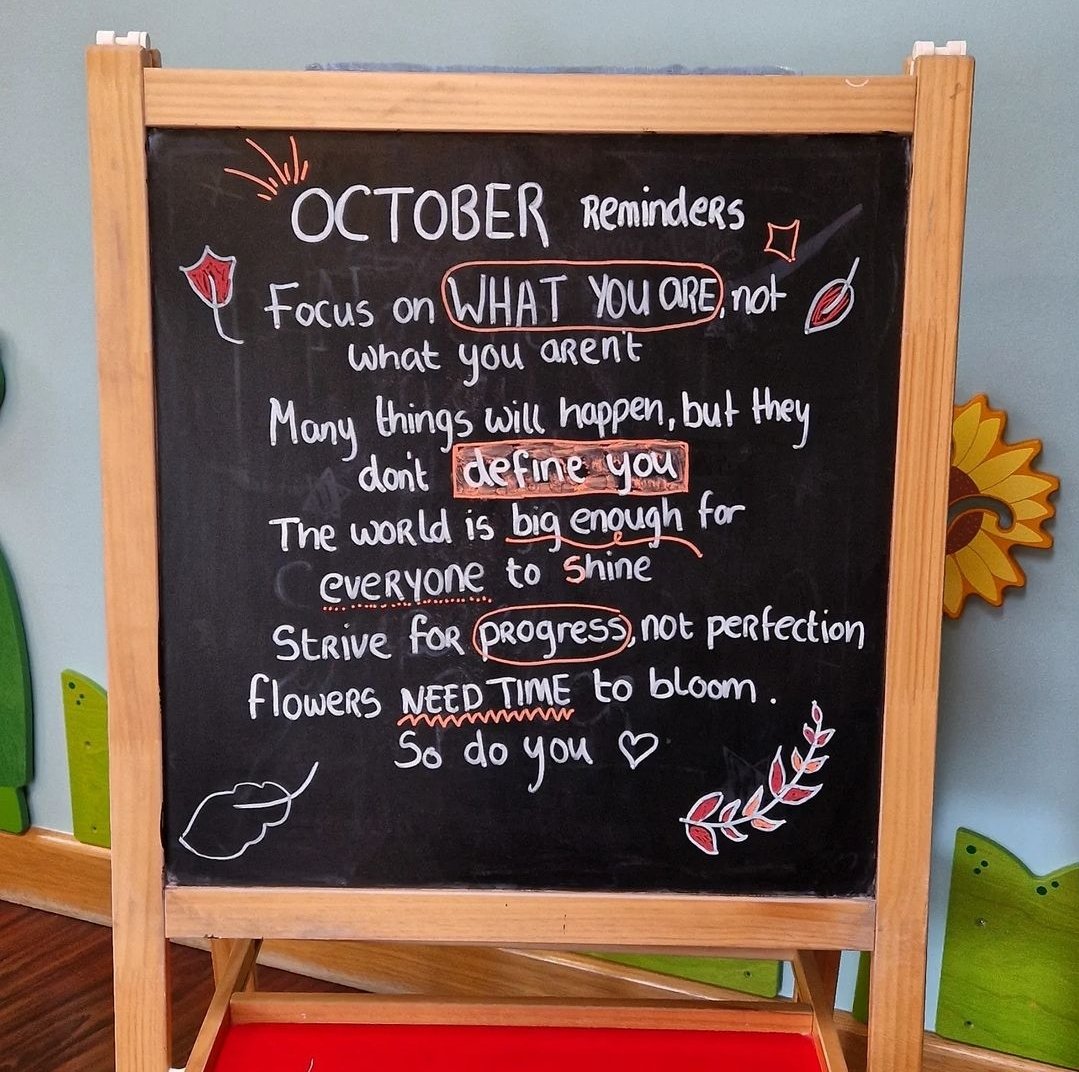 October Reminders 🍂 

<a href="/LauraLynnHouse/">LauraLynn, Ireland's Children's Hospice</a> #QOTD