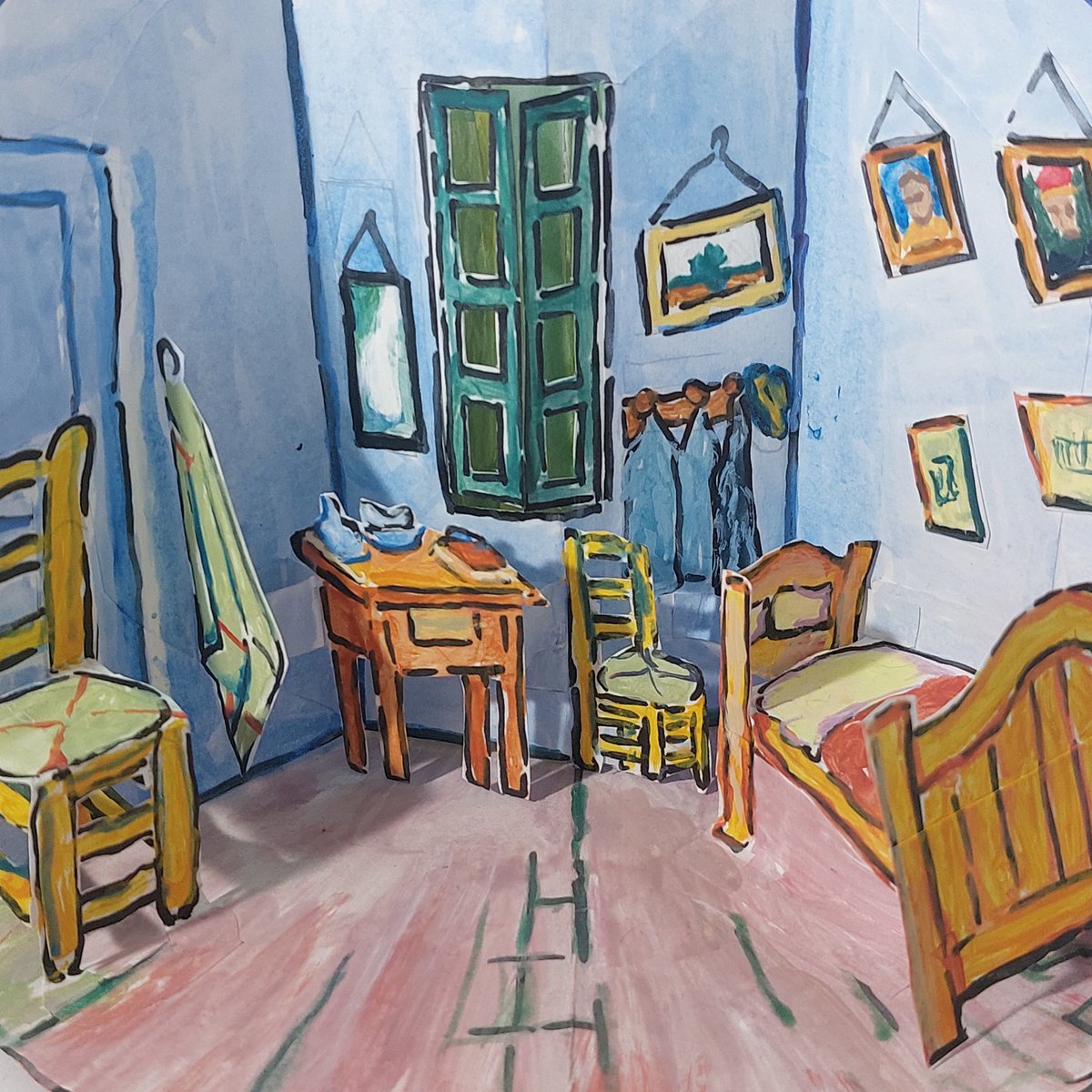 pilosopaul's tweet photo. Van Gogh's The Bedroom (Book Nook inspired pop up)

#art #popupart #popup #popups #popupcard #popupcards #popupbook #popupbooks #paperengineer #paperengineering #vangogh #painting #impressionism #booknook https://t.co/xKv7Ry2Msp