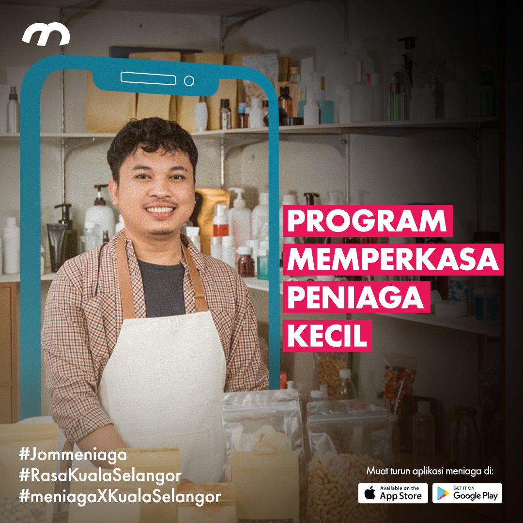 meniaga nak bantu anda menerusi inisiatif baharu melalui Program Memperkasa Peniaga Kecil".

Kalau berminat boleh reply "berminat" di bawah. 

#JomMeniaga #meniaga #supportlocal