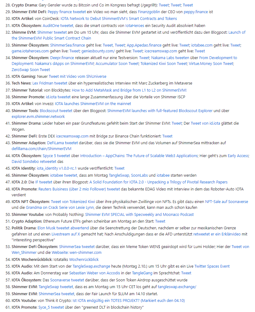 Vrom14286662's tweet image. Spannende Zeiten bei #IOTA und #Shimmer...
...sollten besprochen werden!
Heute ist #IOTAStammtisch!
Hier die Themen aus der letzten Woche:
iota-community.github.io/community-even…