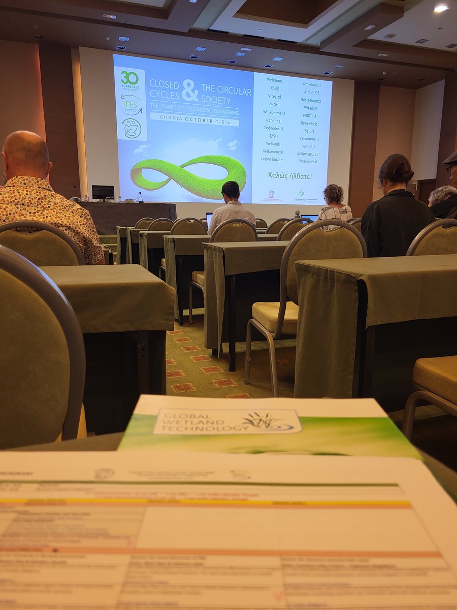 dkrzem's tweet photo. Starting the #cc23 “Closed cycles and the Circular Society 2023: The power of ecological engineering” conference organized by the IEES

@NIBIO_no contribution is focusing on #NBS and #constructed_wetlands.
 
Conference program: https://t.co/WKZ5uo8kUK https://t.co/GbMEKQ9krl