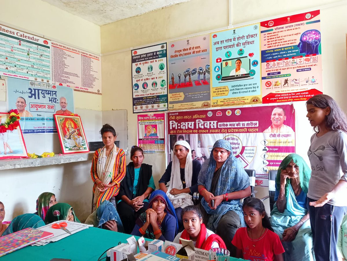 DhsChitrakoot's tweet photo. Ayushman Sabha at Village Dadari, Block Manikpur, Chitrakoot https://t.co/fs9VvApi7k