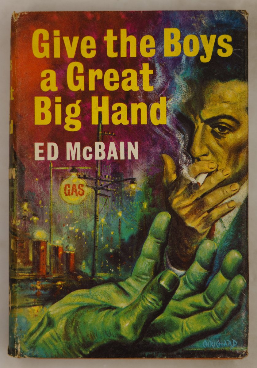 naufragodeVENUS's tweet photo. 1 de octubre de 2023
Give the Boys a Great Big Hand (1960) no tiene más versión en español que la realizada por René Cárdenas para la mexicana Editorial Diana. Se tituló Las manos cortadas, y apareció en el número 228 de la colección Caimán (1962).
#edmcbain #87thprecinct https://t.co/mAdIj1z4hq