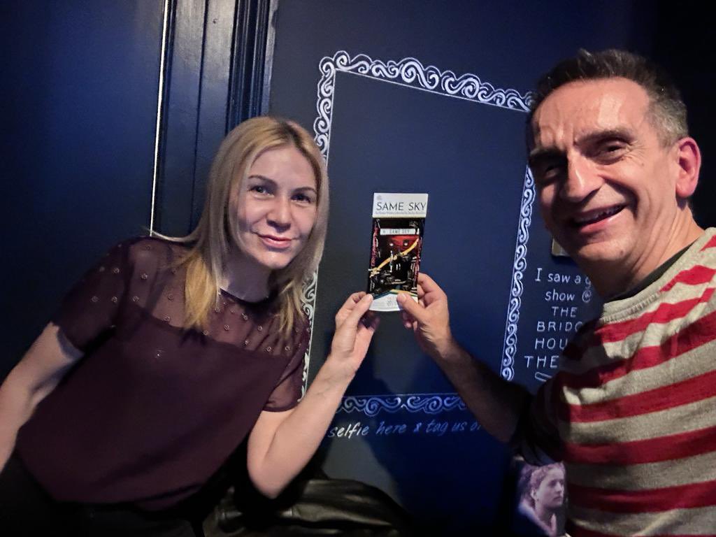 BonaFideStudio's tweet photo. We are so proud to be part of this amazing show and see it live on stage: Same Sky at  The Bridge House Theatre @pengetheatre .
Congratulations to the whole team! 👏
#samesky #theatreshow #theatre #theatrelife #recordingstudiolife #londonshow 

02088839641 https://t.co/kmvxUT4pZE
