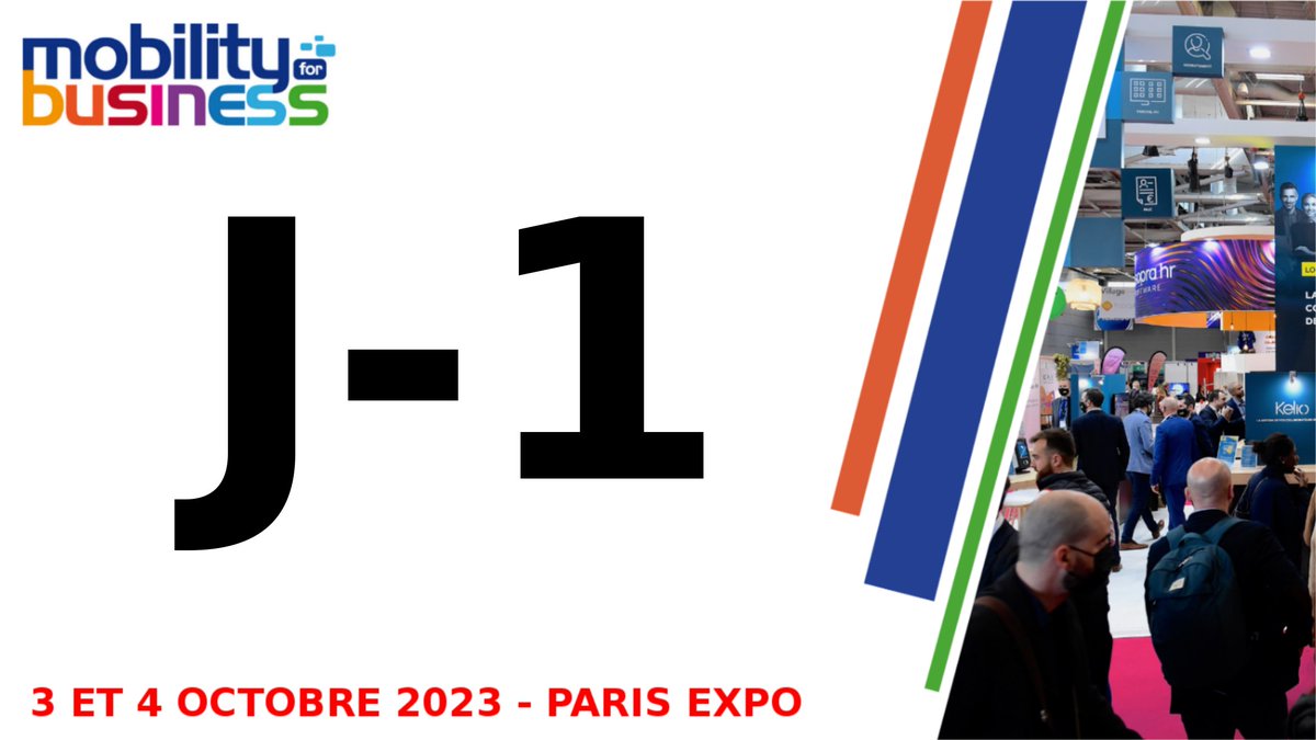 SALON MOBILITY FOR BUSINESS - 7-8 OCTOBRE 2025 (@salon_mobility) on Twitter photo Ouverture demain de la 12ème édition du <a href="/Salon_Mobility/">SALON MOBILITY FOR BUSINESS - 7-8 OCTOBRE 2025</a> ; nous vous attendons Porte de Versailles, Hall 2.2 ; votre badge a télécharger ici => mobility-for-business.com/visiteurs-badg… Ouverture demain de la 12ème édition du <a href="/Salon_Mobility/">SALON MOBILITY FOR BUSINESS - 7-8 OCTOBRE 2025</a> ; nous vous attendons Porte de Versailles, Hall 2.2 ; votre badge a télécharger ici => mobility-for-business.com/visiteurs-badg…