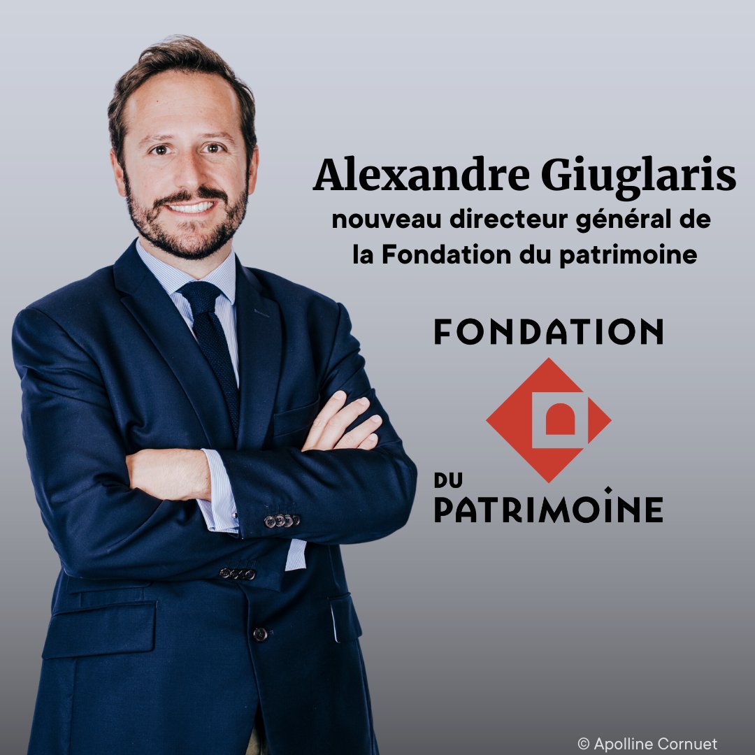 📢 Le conseil d’administration de la <a href="/fond_patrimoine/">Fondation du patrimoine</a>, présidé par <a href="/PoitrinalG/">POITRINAL Guillaume</a>, a nommé à partir du 1er octobre : Marie-Christine Labourdette vice-présidente et <a href="/AGiuglaris/">Alexandre Giuglaris</a> directeur général.
Ils succèdent respectivement à <a href="/JLChaussade/">Jean-Louis Chaussade</a> et <a href="/VerotCelia/">Célia Verot</a> que nous remercions