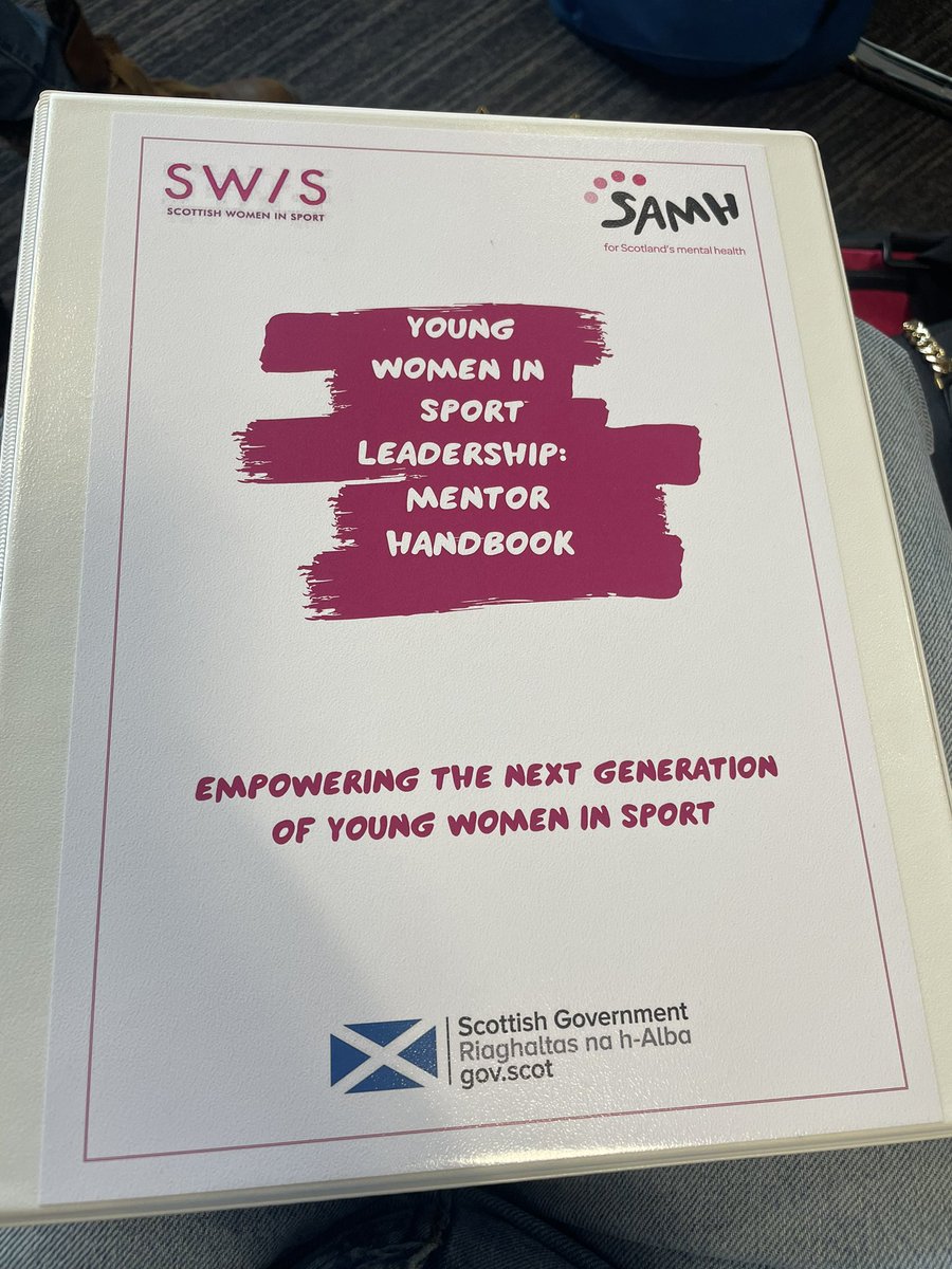 Kicked off Scottish Women in Sport week at the weekend attending @SAMHtweets @ScotWomenSport  mentor programme, great day meeting some great inspiring women! Looking forward to the year ahead ☺️

@ActiveScotGov @sportscotland 

#SheCanSheWill