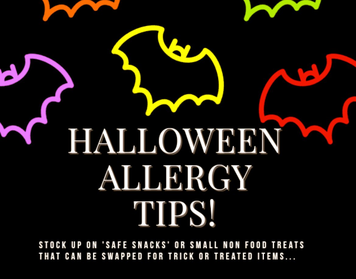 ✨Being Irish, Halloween is absolutely ingrained in my culture ☘️ ✨Having a safe Halloween with #foodallergy can take a little extra planning-but we’ve got time! 🕰️ ✨I’ll be sharing some tricks with you on how to incorporate allergy inclusivity this spooky season 🎃👻🕷️