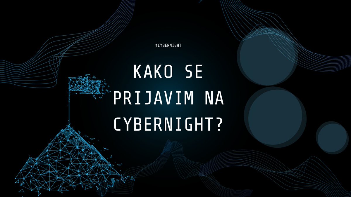 📣 Want to join #CyberNight2023? Check our blog for details about registration. 🛡️💻

🗓️ Deadlines: 🔒 Last day to apply: 4th Oct 📅 Event Date: 13th Oct

Read our latest blog post here 👉 [kibertalent.si/2023/10/02/kak…]
#CyberSecurity #CTF #TechEvent #Slovenia