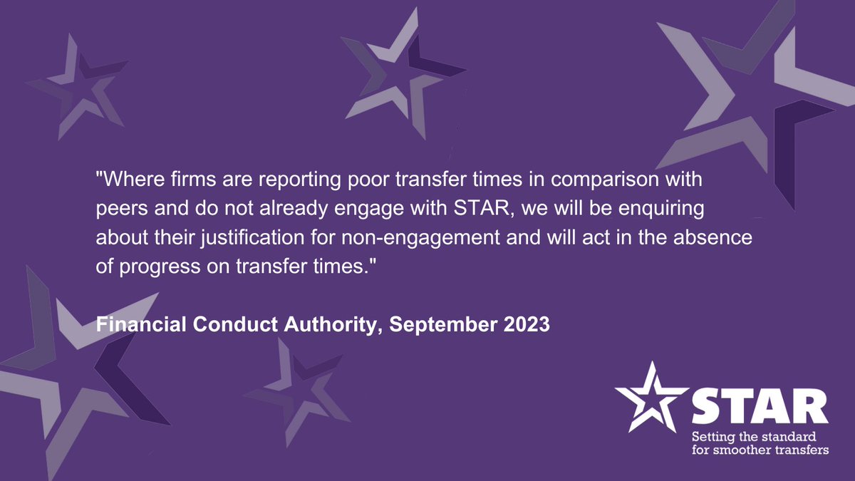 STAR_Transfers's tweet photo. In a letter to platform CEOs, @TheFCA has made it clear that organisations should be engaging with STAR to provide evidence they’re trying to improve transfer times. https://t.co/GNnkgd6a6N