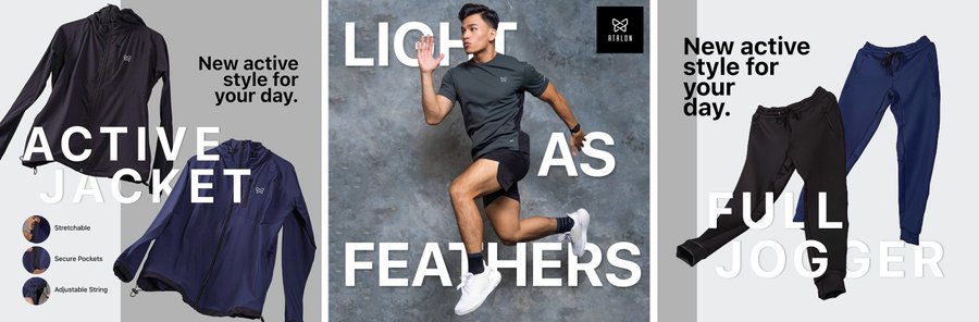 Atalon Sportswear 🩳 Light as Feather