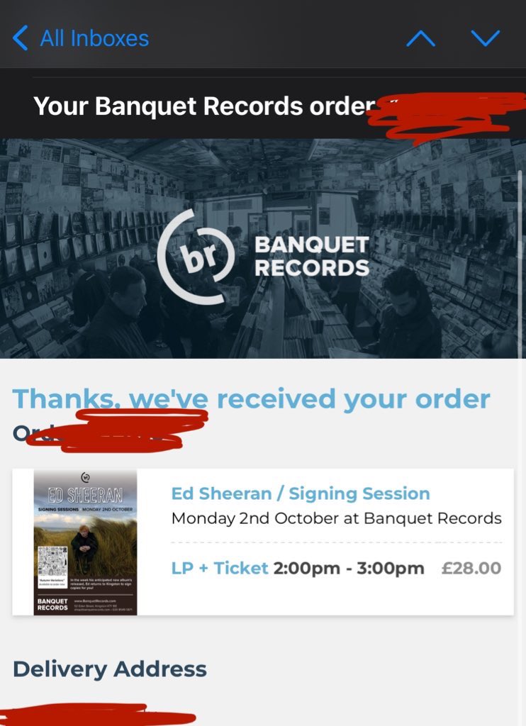floppydong's tweet photo. *** FOR SALE ***

1 x LP TICKET for Ed Sheeran Meet And Greet at Banquet Records London. 

TODAY 02/10/2023   
2pm - 3pm

DM if interested! Selling cheap

#EdSheeran    #Ticketforsale #AutumnVariations https://t.co/uYQLxR3253