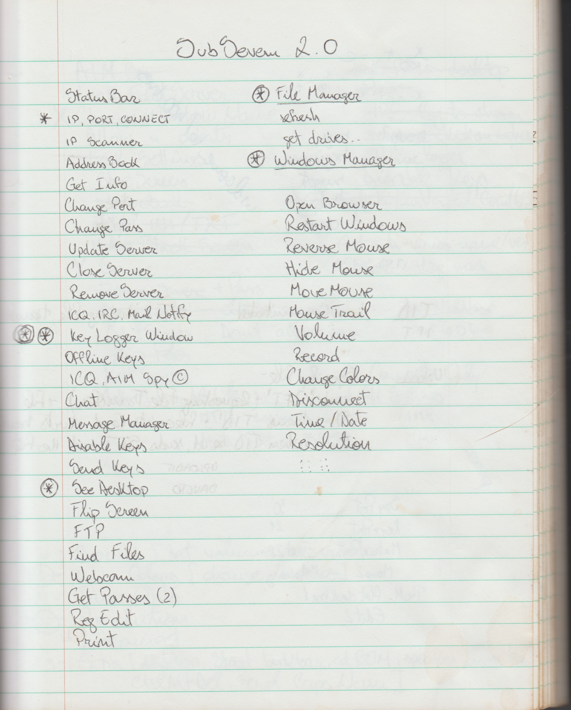 xillwillx's tweet image. #Sub7 fun fact: mobman used to write feature ideas in notebooks