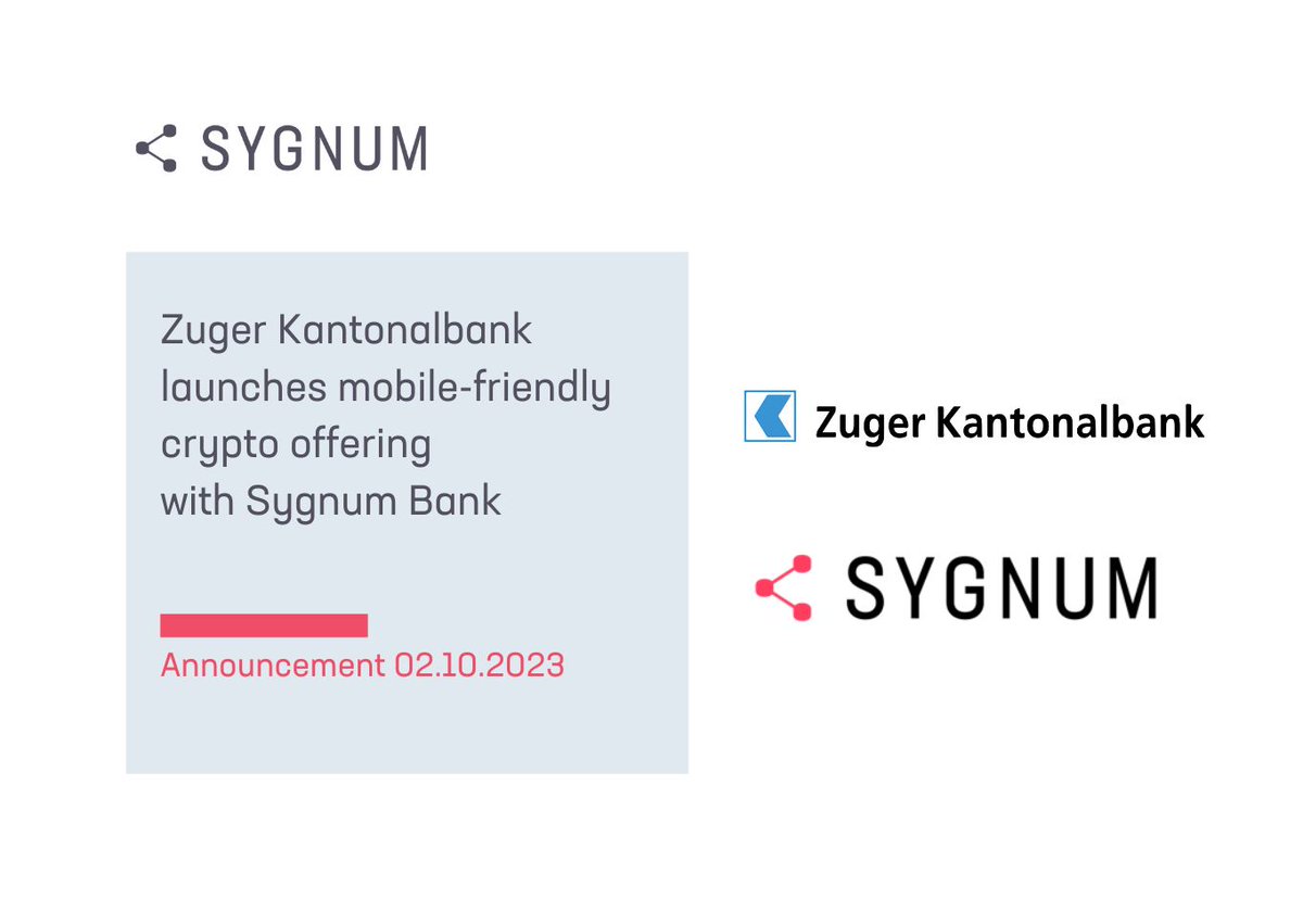 Sygnum Bank tweet media