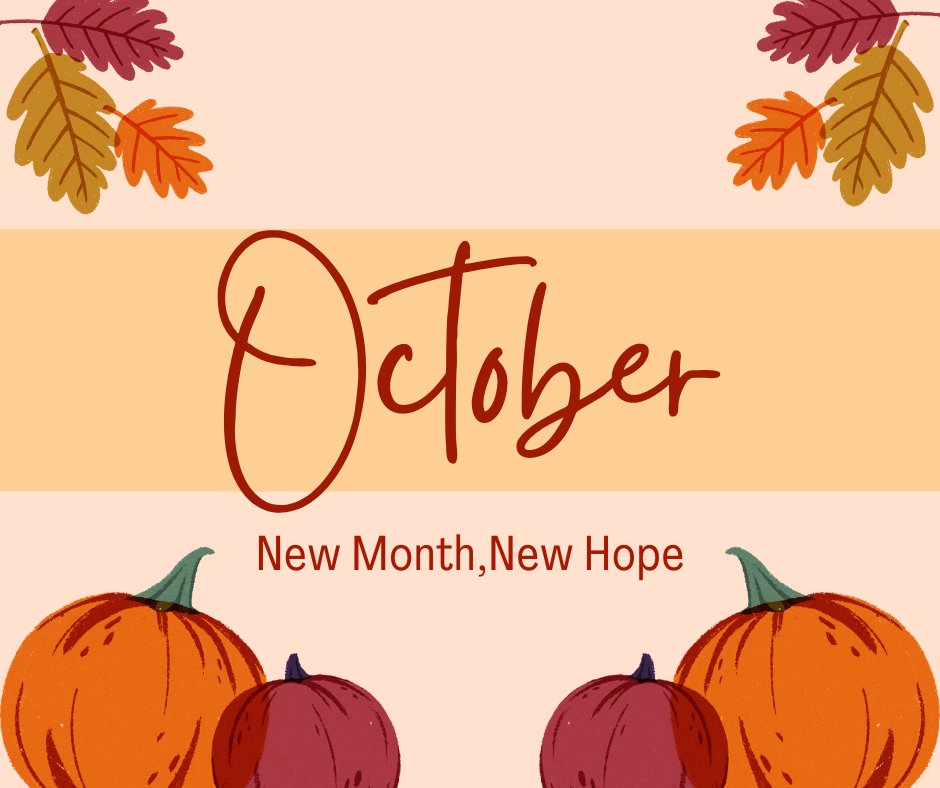 Welcome to the New Month that will embrace you with loads of love and decorate you with colours of blessings. It will be the best of the best months you will ever encounter. Happy New Month and week! 🍁🍁

 #NewMonthBlessings #HappyNewMonth #WelcomeNewMonth