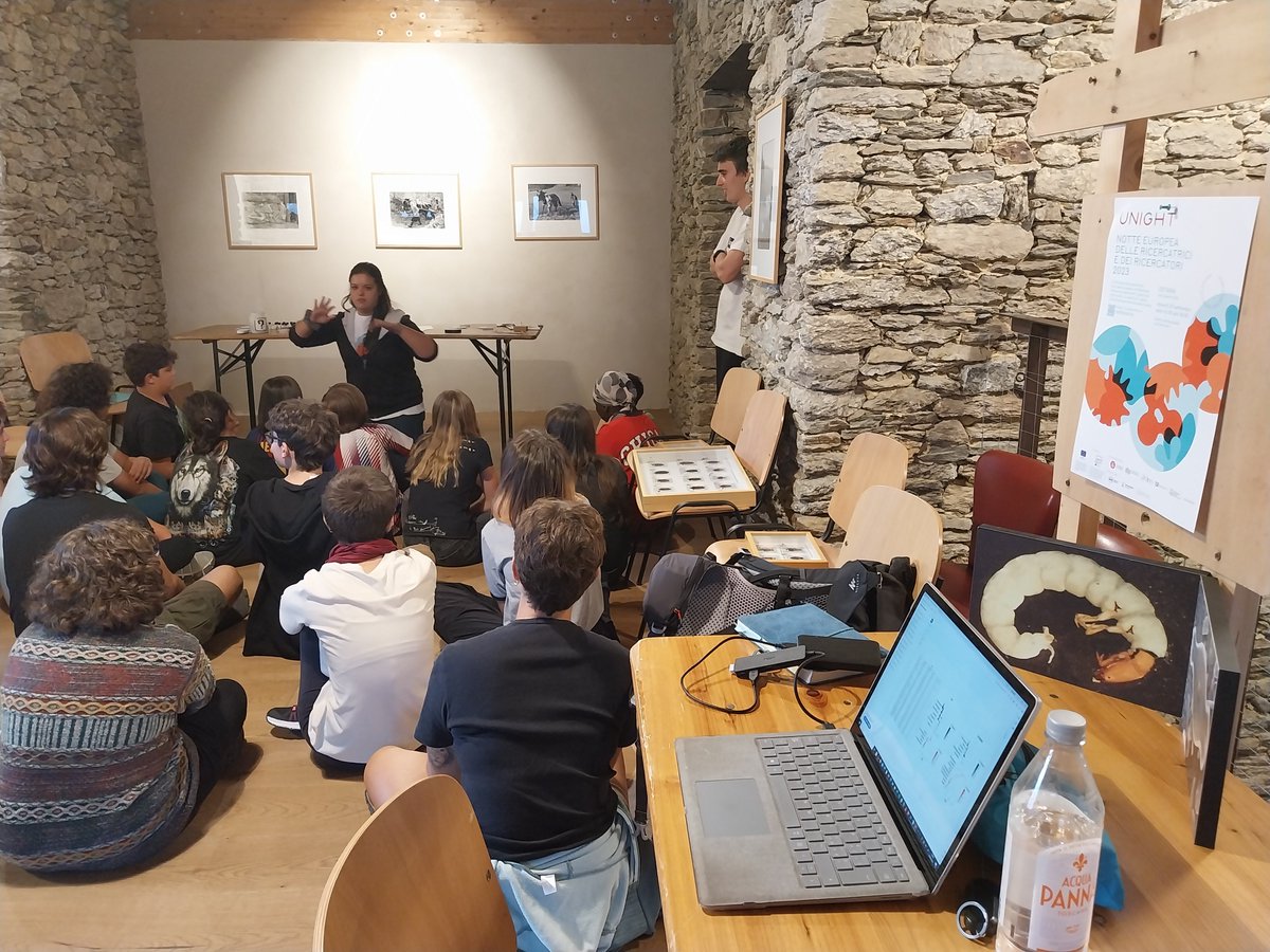 dbiosunito's tweet image. UNIGHT 2023 ad Ostana, Alta Valle Po (CN) presso il Centro Alpstream, in collaborazione con il Parco del Monviso, alla scoperta degli organismi che vivono nei fiumi.
@UNIGHT
#UNIGHTproject #united4research #notteeuropeadeiricercatori #MSCAnight
