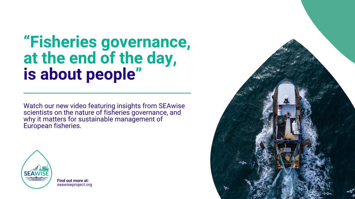 Why is governance so crucial to successful implementation of #EcosystemBasedFisheriesManagement & where do people fit into this?

We spoke with #SEAwise participants @MarloesKraan (@WURmarine) & @furqan_asif (@bluegovernance) to get their expert take! 👉 buff.ly/3RCuN7r
