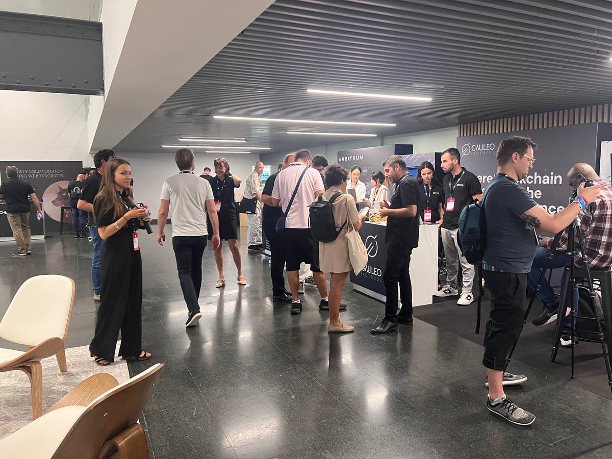 galileoprotocol's tweet photo. Look at that crowd.. π
All #SmartCon23 attendees are welcome to visit our booth! Just look for Galileo Protocol. See you ππΌ
#GalileoAtSmartCon https://t.co/l8kF7cVeKy