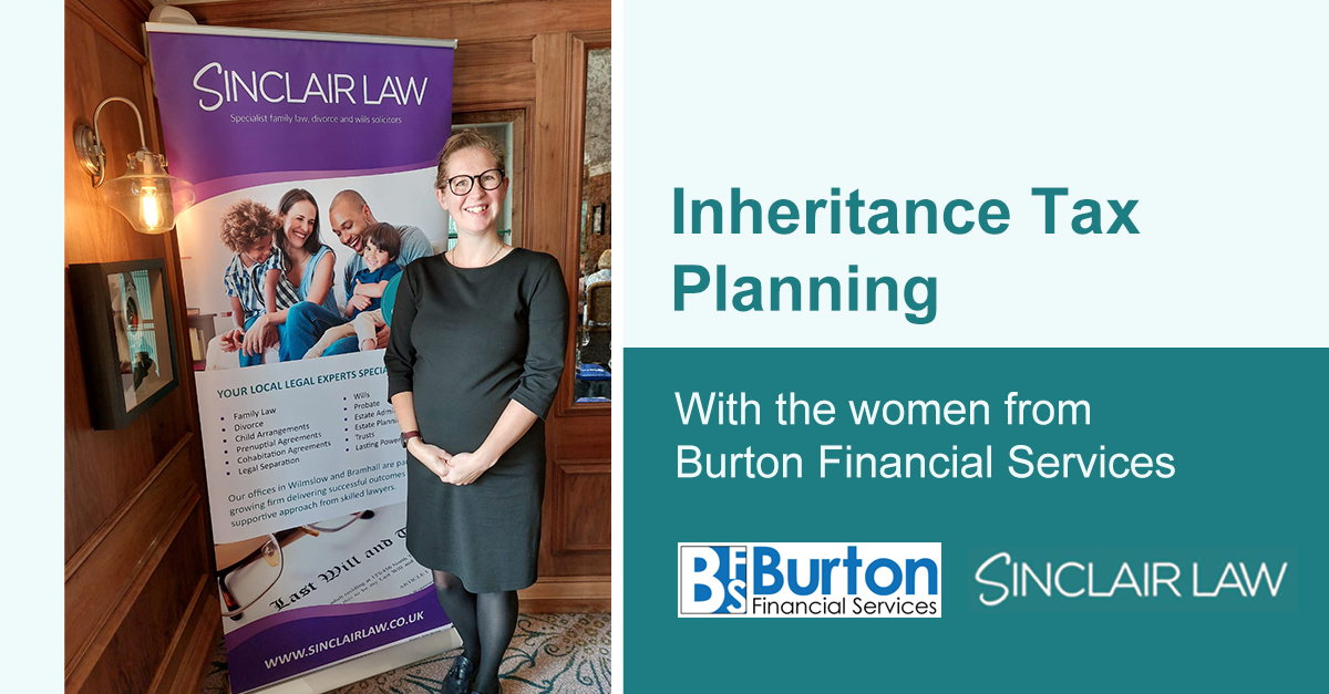 sinclair_law's tweet photo. Thank you to the women of Burton Financial Services for inviting Jobeth to speak about Inheritance Tax Planning, followed by afternoon tea recently. It was great to connect with some new ladies.  Request a free 30-minute consultation on our website. #inhertitancetax @BFShandforth https://t.co/kq1RvgxSJu
