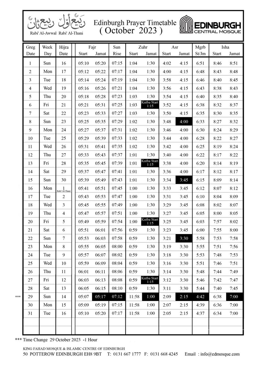 Edinburgh Central Mosque (@edcentralmosque) on Twitter photo 