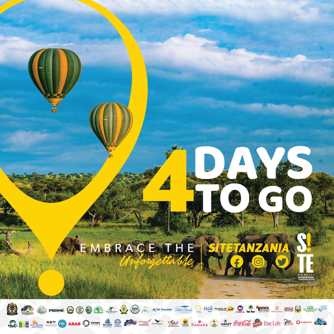 BawaAfrika's tweet photo. Save the Date, #S!TE2023 @TTBTanzania #InvestmentOpportunity @AngellahKairuki @tzbranding #TanzaniaUnforgettable #4DaysRemaining @UNWTO https://t.co/DgoLethNaF