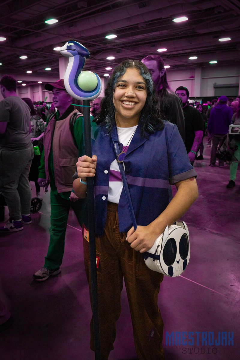 MaestroJax16's tweet photo. Next up, my all time favorite show, The Owl House meets FanX! #fanx2023 #fanxsaltlake #TheOwlHouse #cosplay https://t.co/wq4AGMRkxr