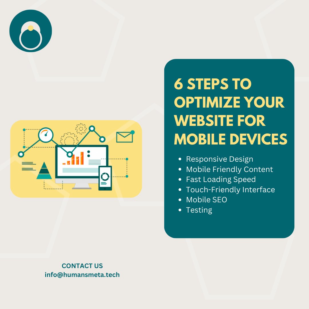 HumansMetaTech's tweet image. In today's digital landscape, mobile is king! 🌟
Is your website ready to conquer the small screen? 📲
At Humans Meta Tech, we're experts to transform your website into a mobile marvel!
Visit humansmeta.tech Your audience is mobile friendly- shouldn't you be too? 🌐