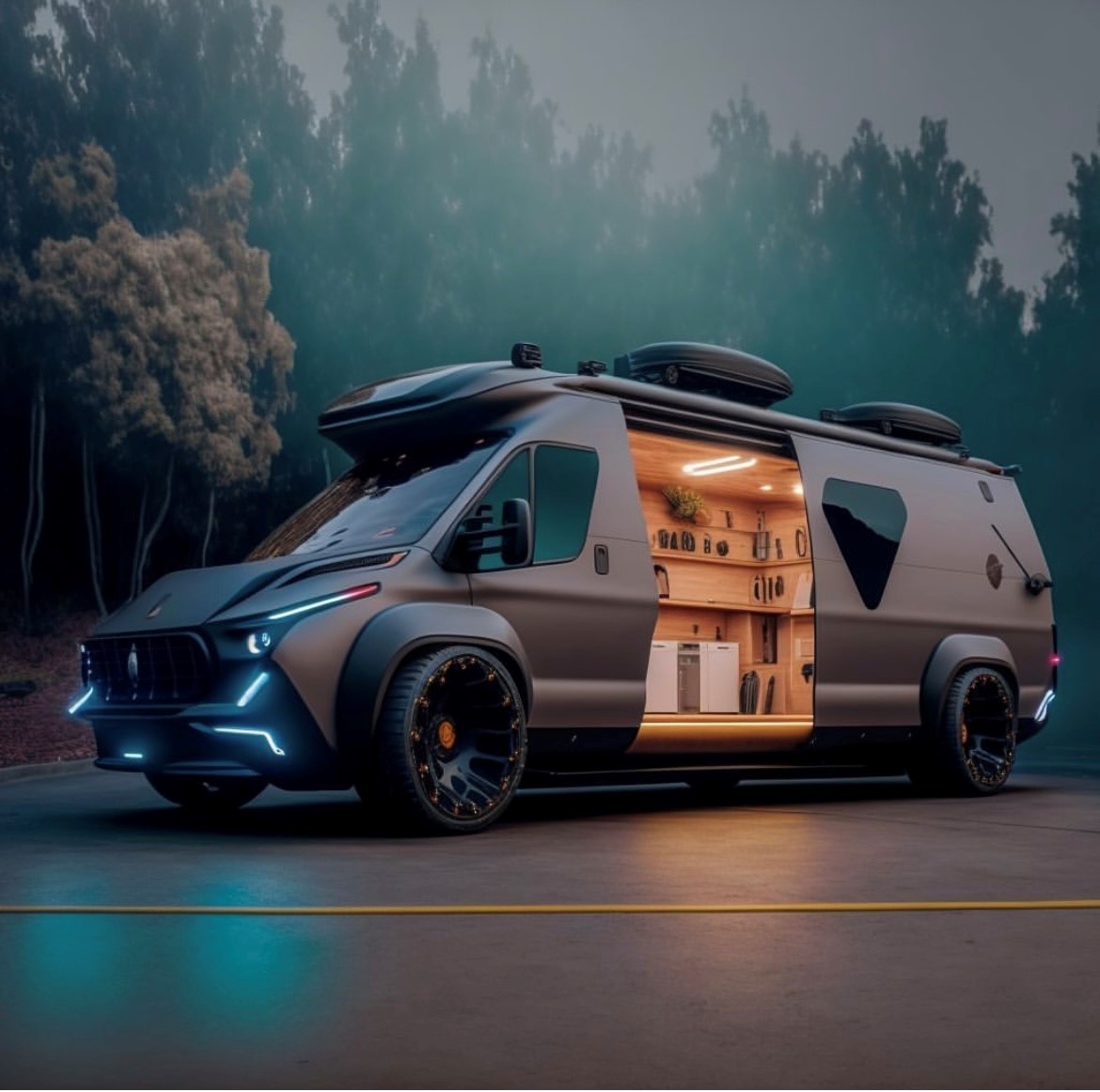 🌟🚐 Behold the Future of leisure vehicles Design: AI-Generated Awesomeness!

Are you ready to feast your eyes on what might be the future of leisure vehicle design?

Enjoy these stunning designs crafted by the genius of artificial intelligence, Tim Fu.🎨

#ai #van #design