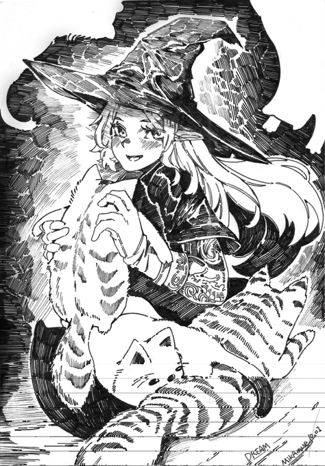 Day1 dream
#inktober2023 #Inktober 