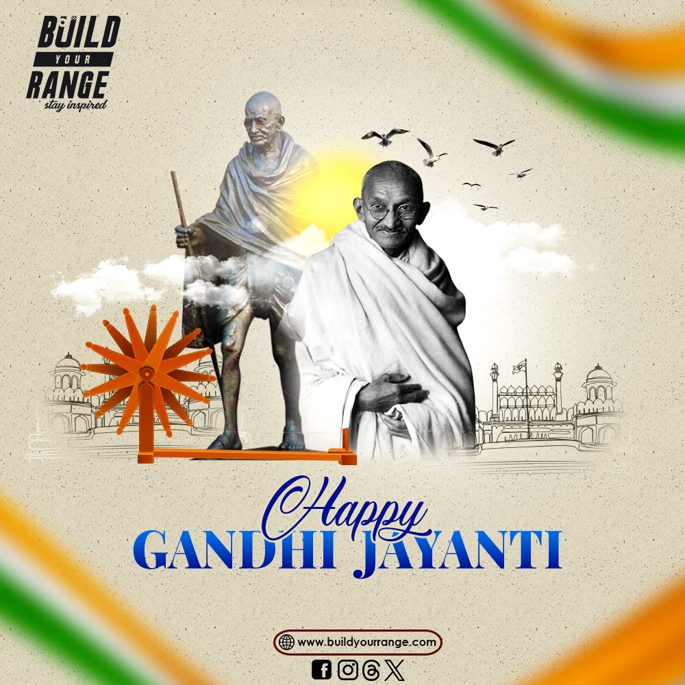 BuildYourRange's tweet photo. May the spirit of #GandhiJi guide us in our daily lives and help us build a society that is free from hatred, discrimination &amp; injustice.#gandhijayanti #mahatmagandhi #gandhi #india #gandhiji #gandhiquotes #happygandhijayanti #fatherofthenation #freedom #Bapuji #fatherofnation https://t.co/vlnBgtmpgc