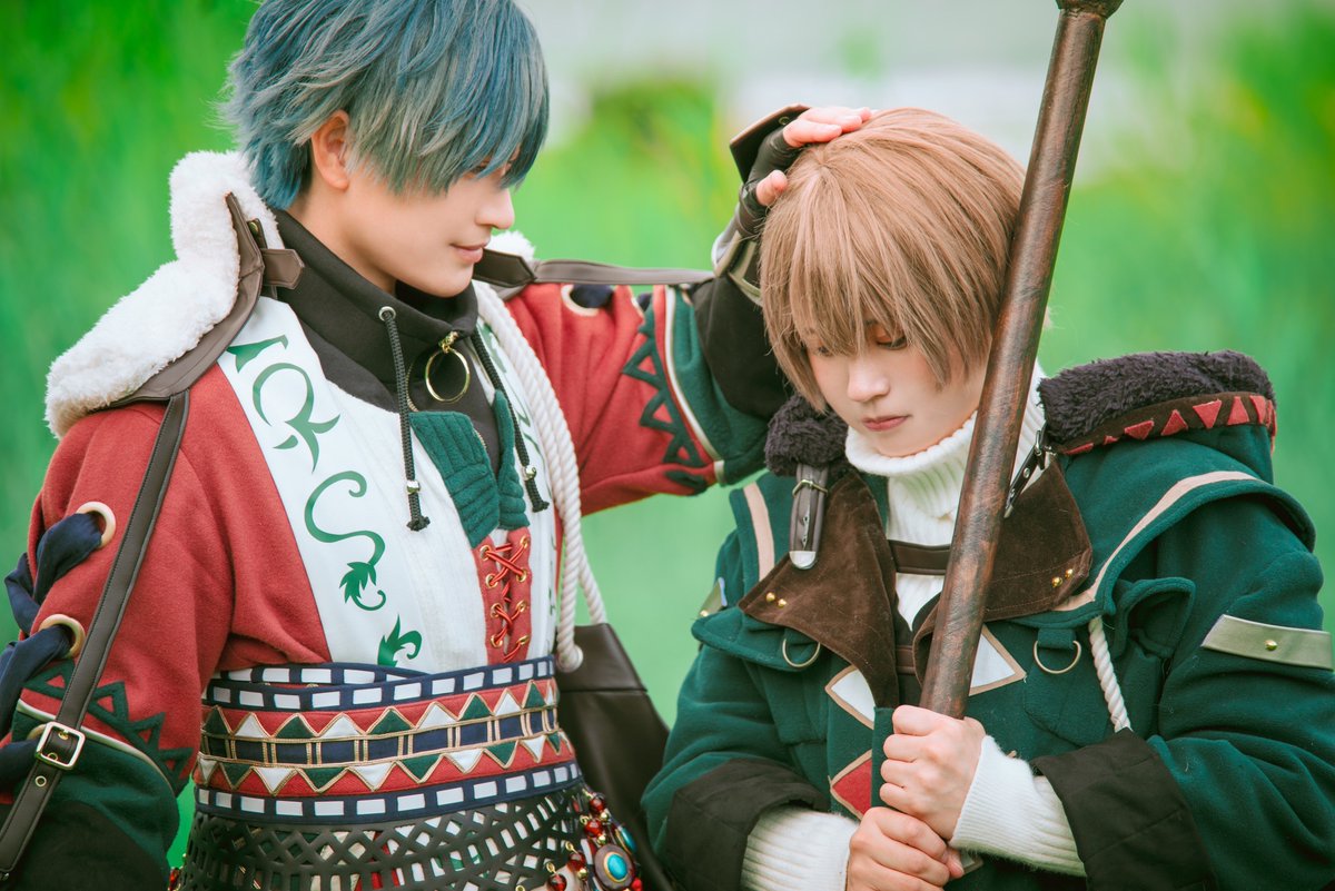 ryo_ory1's tweet photo. cos #まほやく_cos 

ー　親愛と祝祭のプレリュード　ー

きみたちとの初めての旅が
かけがえのない時間になりますように

Mitile @o3x2x9o 
Rutile @fre_d_d_y 
Lennox @tera__cos 
Figaro
📷@ichiya18 https://t.co/u5YZLOOCul