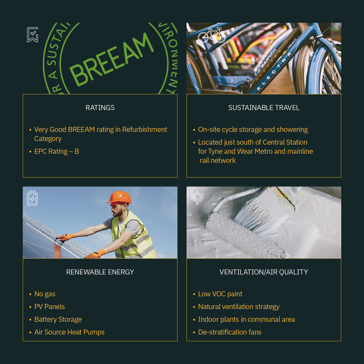 PatternShopNCL's tweet image. A low carbon, low energy office building in an ideal location ♻️📍

The Pattern Shop will be a building with sustainability at its heart: 

✅Natural ventilation  
✅Renewable energy 
✅Incredible biophilic designs 

Coming soon 👀

patternshopnewcastle.co.uk