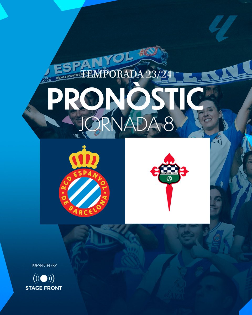 😱 PRONÒSTIC #RCDE | Sortegem un 𝗽𝗼𝗹𝗼 𝗱𝗲 𝘁𝗲̀𝗰𝗻𝗶𝗰:

1⃣ Fes RT
2⃣ Segueix al @rcdespanyol, @stagefrontstad i @StageFrontVIP
3⃣ Pronostica el resultat de l'#EspanyolRacingFerrol

El premi se sortejarà entre tots els encertants!🤞