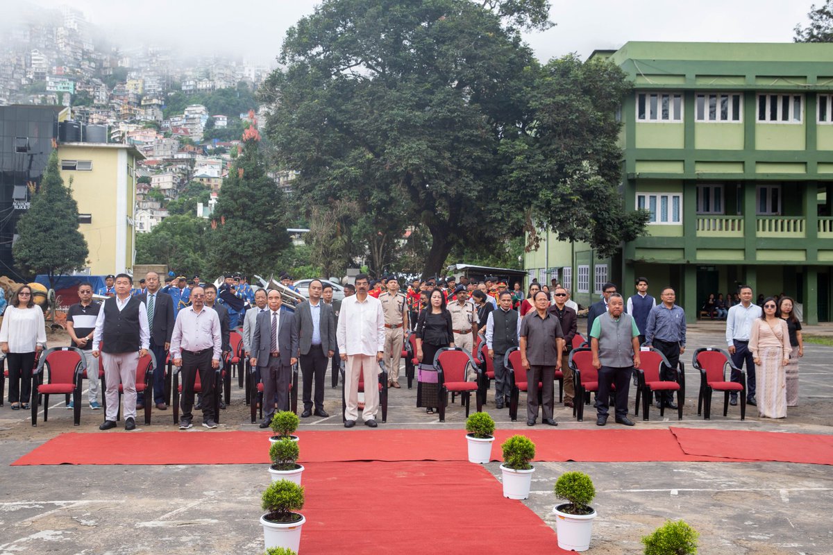 Paying tributes to the Father of the Nation, Mahatma Gandhi on his Jayanti 2023. Today, we paid floral tributes as a mark of reverence and respect to the Father of the Nation, Mahatma Gandhiji on his 154th Birth Anniversary at a solemn function organized at PUC Campus, Aizawl.…