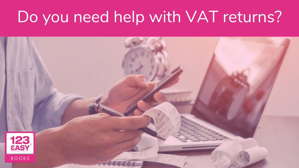 123easybooks's tweet photo. VAT returns can be quite the puzzle! 🧩

Luckily, with the help of 123 Easy Books, you don't need to understand the complicated jargon that comes with VAT returns! You can just let us do it instead!

Get started today!

https://t.co/QyyFtdRHoc 

#VATReturns #Bookkeeping https://t.co/fY2fiIL6zT