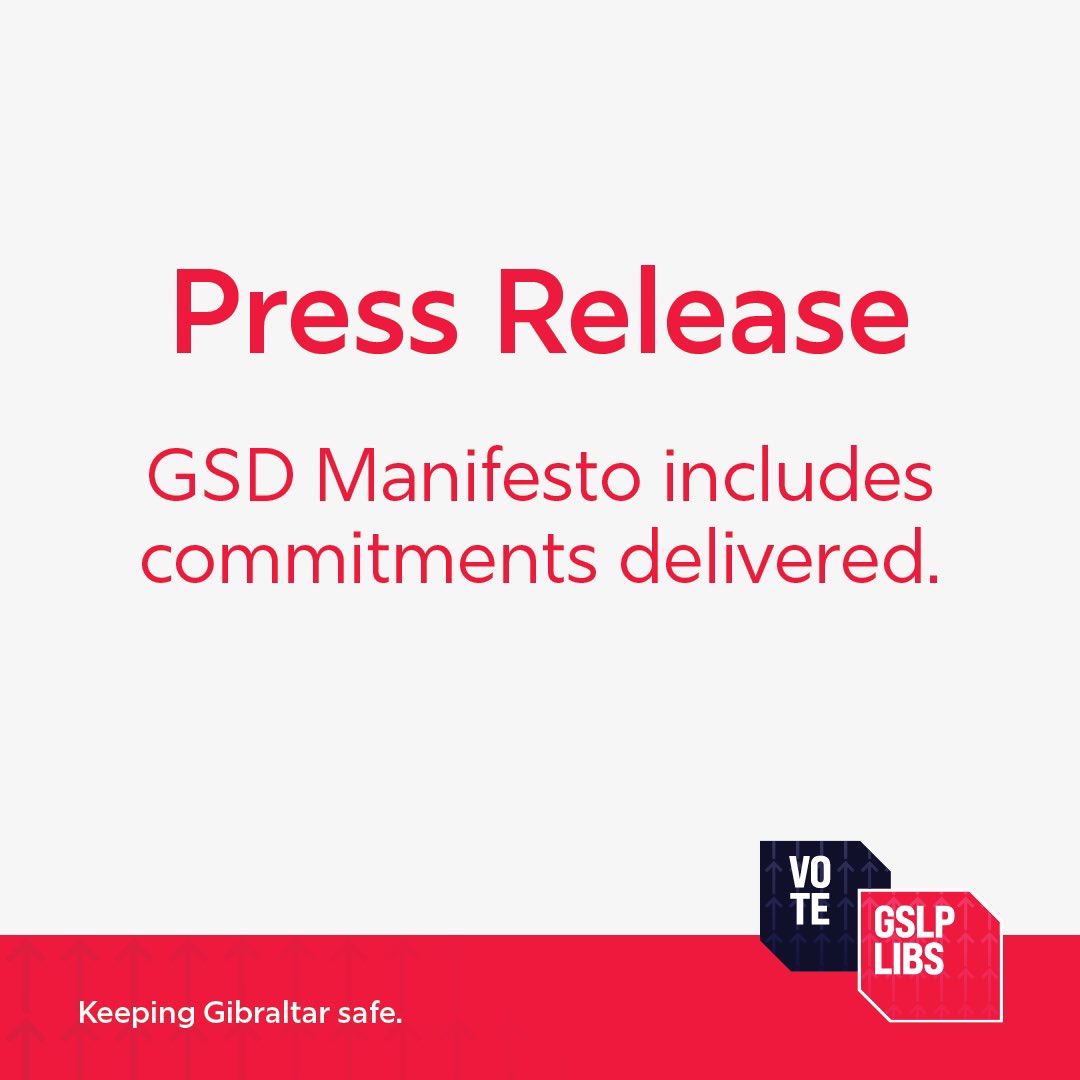 GSLP LIBERALS NOTES OVERSIGHT IN GSD'S MANIFESTO DESPITE PROMISES TO AUDIT AND REVIEW 👇👇

m.facebook.com/story.php?stor…

#VoteGSLPLibs #GetTheJobDone #KeepGibraltarSafe