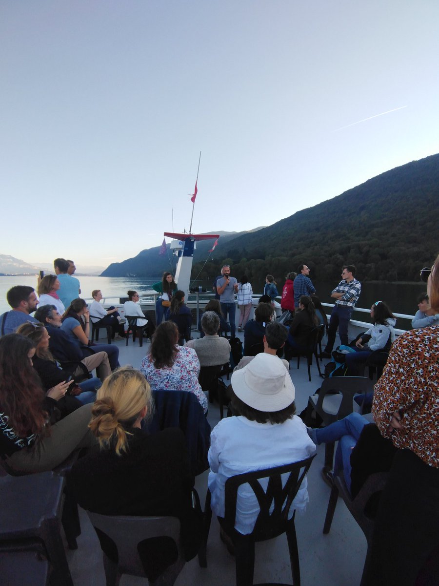 BGerfand's tweet photo. Last week we had our first seminar on aquatic plants, their interactions/gestion 🌿 Great moment with managers/researchers, rich exchanges/presentations 📈 Thanks to Geneviève Chiapusio, @PuijalonS, Anne Clemens for this initiative and to @FlorentArthaud for mentioning my work 🤓 https://t.co/UmMXJqagdO