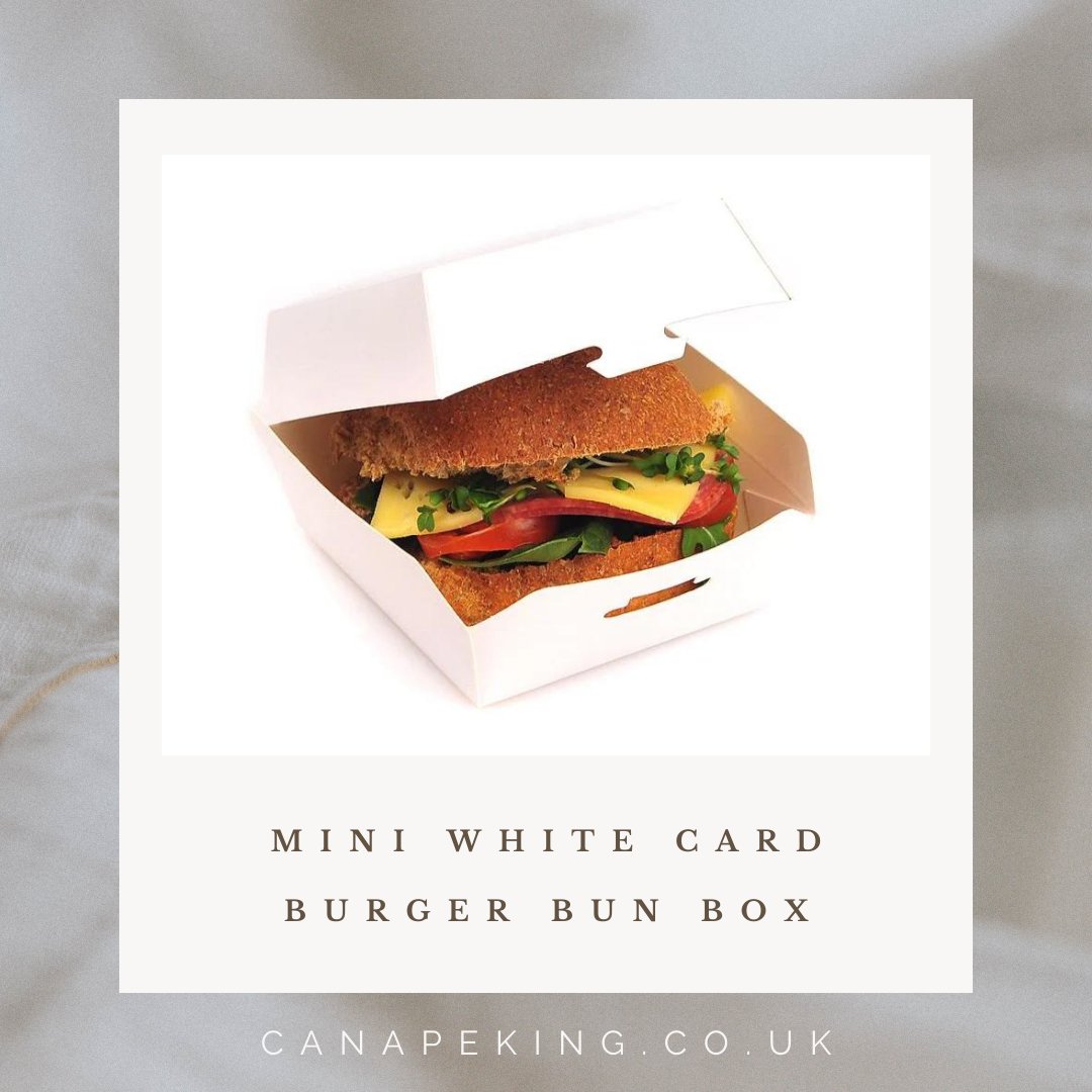 CanapeKing's tweet photo. These boxes are designed to keep your food secure and warm, and they come pre-assembled for your convenience.
-
-
-
Buy now
Link in bio
#BurgerBunBox #TakeawayFood #EcoFriendlyPackaging #MicrowaveSafe #OvenFriendly #FoodStorage #Convenient #SustainableEating https://t.co/WJJkEojrnT