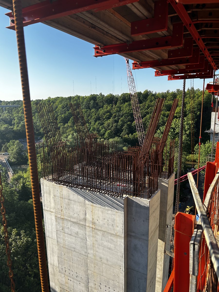 COWI_NA's tweet photo. COWI has been working along with our client @botconstruction on the William Halton Parkway expansion project to provide construction engineering services for segmental bridge construction. 

We are excited to share great shots of the current progress at the construction site 🙌 https://t.co/U94tnIw8R5